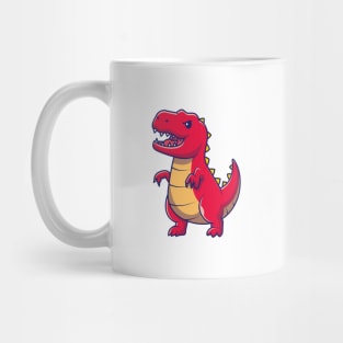 Cute Angry Red gojira Mug